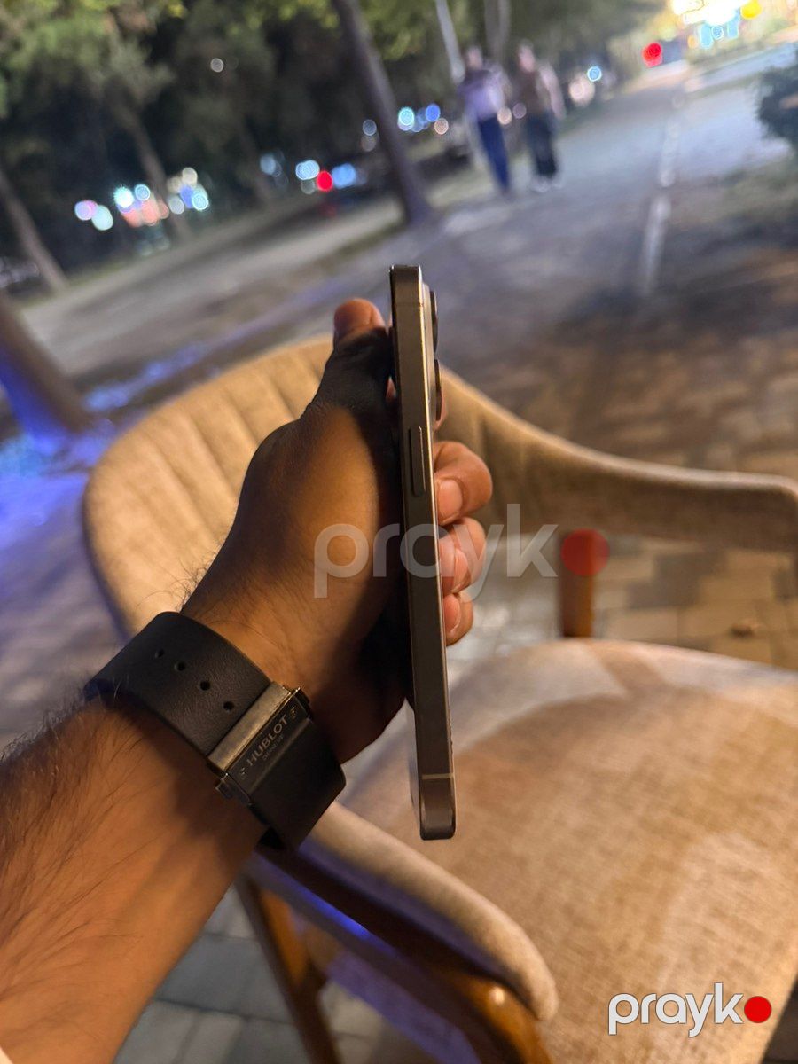 Apple iPhone 15 Pro Natural Titanium 128GB/8GB — Smartfonlar, Bakı (3)