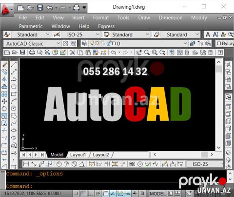 Autocad kursu — Bakı