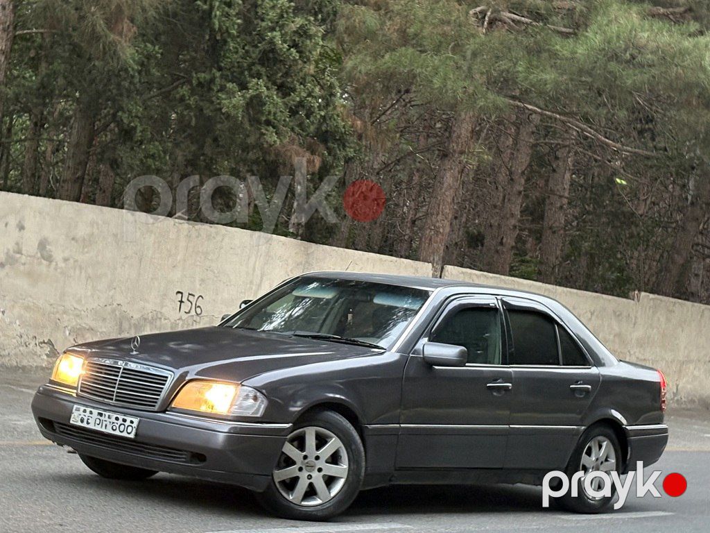 Mercedes C 200, 2.0 L, 1995 il, 265 000 km — Avtomobillər, Bakı (4)