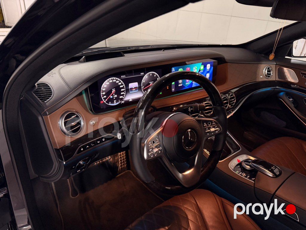 Mercedes S 560, 4.0 L, 2020 il, 43 000 km — Avtomobillər, Bakı (9)