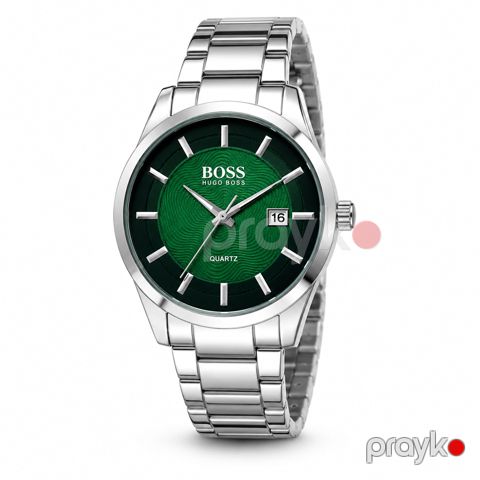 Qol saatı kişilər üçün Silver/Green — Bakı