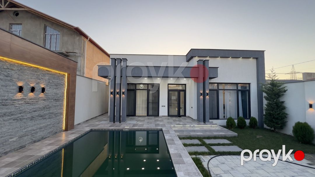Satılır 4 otaqlı həyət evi/bağ evi 160 m² — Ev, villa, Bakı (4)