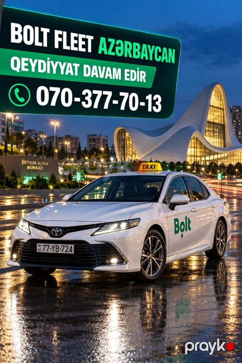 Taksi sürücüsü tələb olunur, Şəxsi nəqliyyat vasitəsi ilə, Gündəlik ödəniş — Bakı