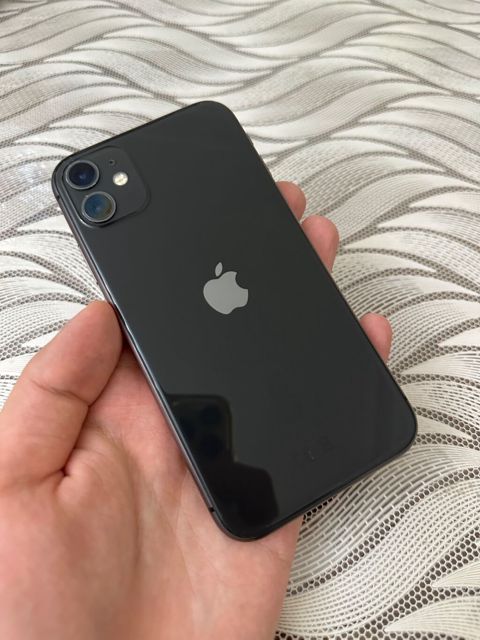 IPhone 11, 64 GB, Qara, Simsiz şarj, Face ID — Bakı