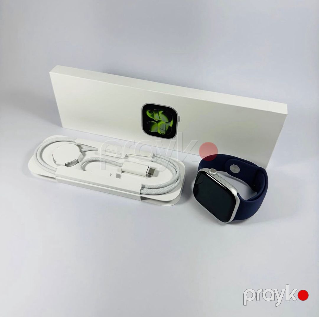 Apple Watch Series 11 Aluminum Silver 46mm — Ağıllı saatlar və biləkliklər, Bakı (4)