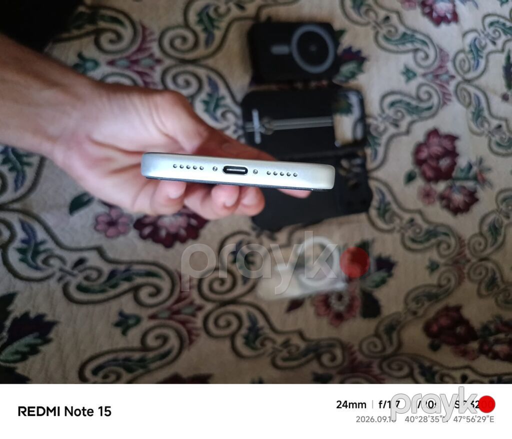 IPhone 17 Pro, 256 GB, Gümüşü, Zəmanət — Apple iPhone, Göyçay (6)