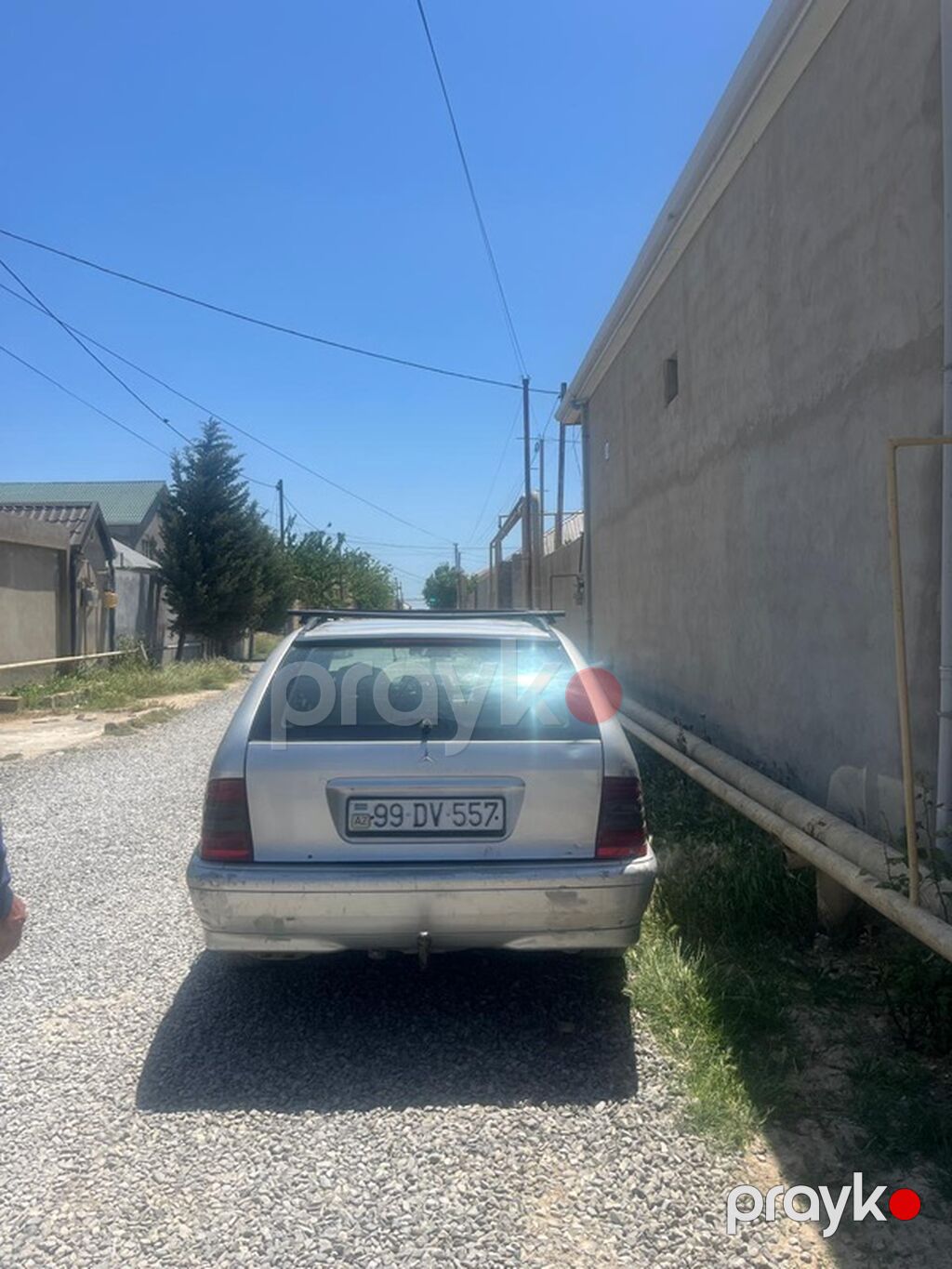 Mercedes-Benz C‑Class Universal (W202) – gümüş rəngli stansiyon vaqon — Avtomobillər, Xırdalan (5)