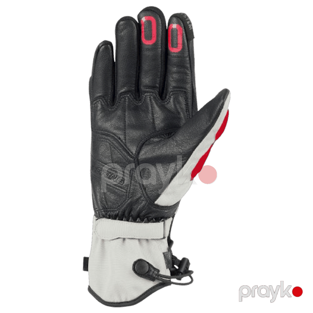 Motosikl əlcəkləri Bering Bakundu BGE691 T12 Black/Grey/Red, ölçü XXL — Mallar, Bakı (2)