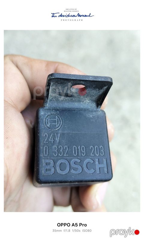 Bosch 24V rele - Brend: Bosch - Gərginlik: 24V - Model/Part nömrəsi — Bakı