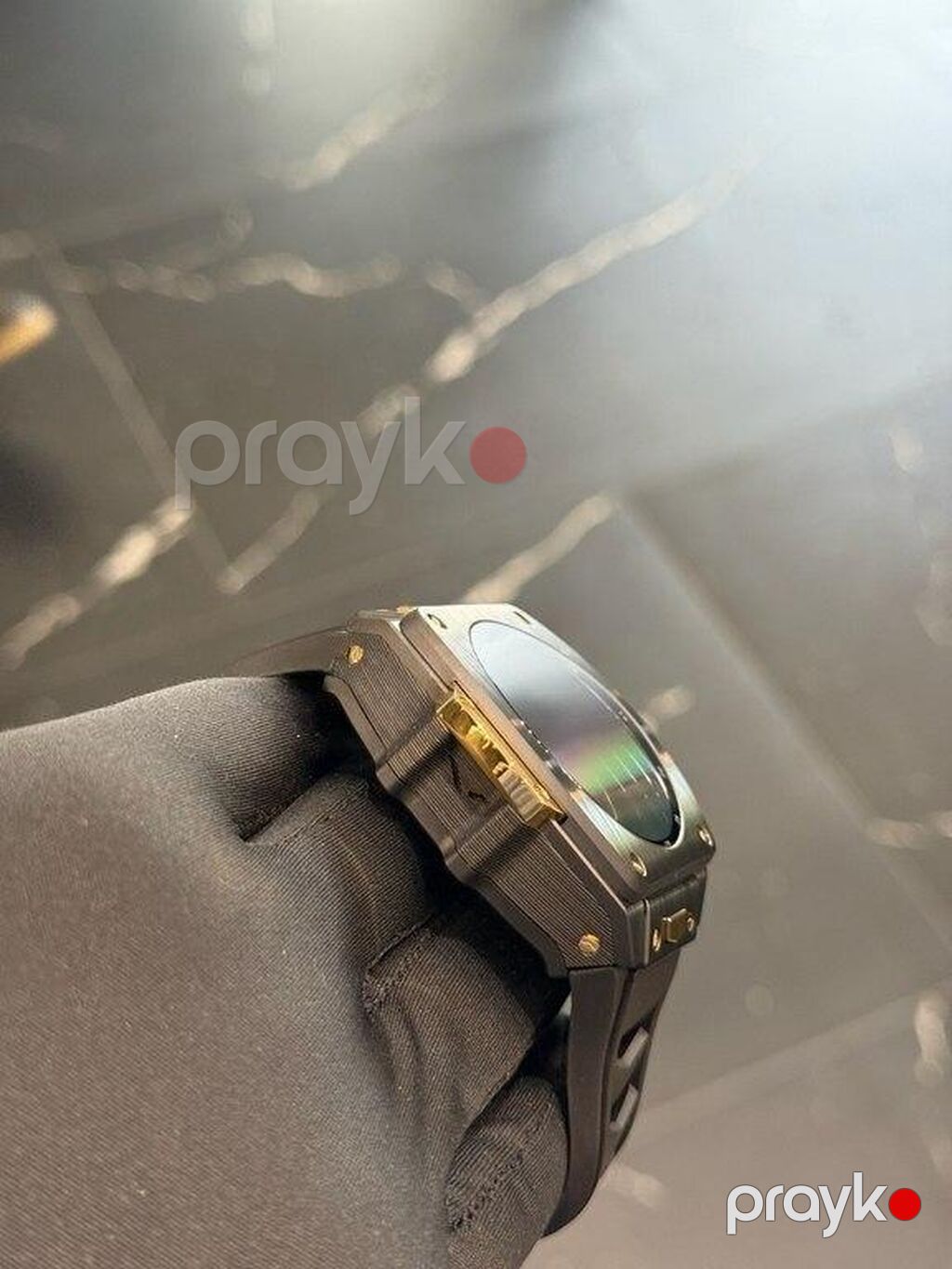 New Vertu Watch S1 Ceramika Gold 2025 Exclusıve NEW Vertu Watch — Ağıllı saatlar, Bakı (6)