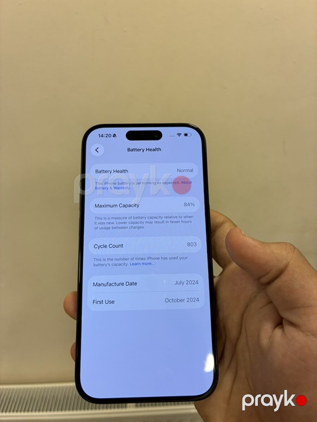 IPhone 15 Pro, 128 GB, Blue Titanium, Face ID — Apple iPhone, Bakı (3)
