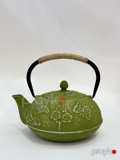 Dəmləmə çaydanı 38628, çuqun, yaşıl, 1100 ml — Bakı