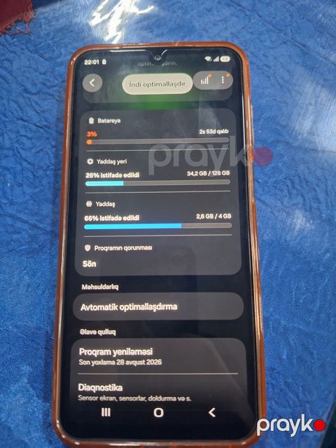 Samsung Galaxy A17, 128 GB, rəng - Narıncı, İki sim kartlı — Sumqayıt