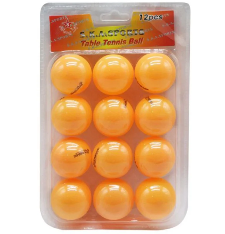 Ping-pong üçün top dəsti, 12 əd, sarı - WS0867 — Bakı