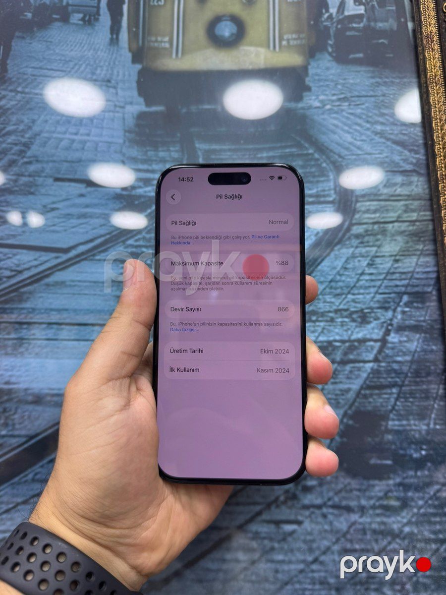 Apple iPhone 16 Pro Black Titanium 256GB/8GB — Smartfonlar, Bakı (3)