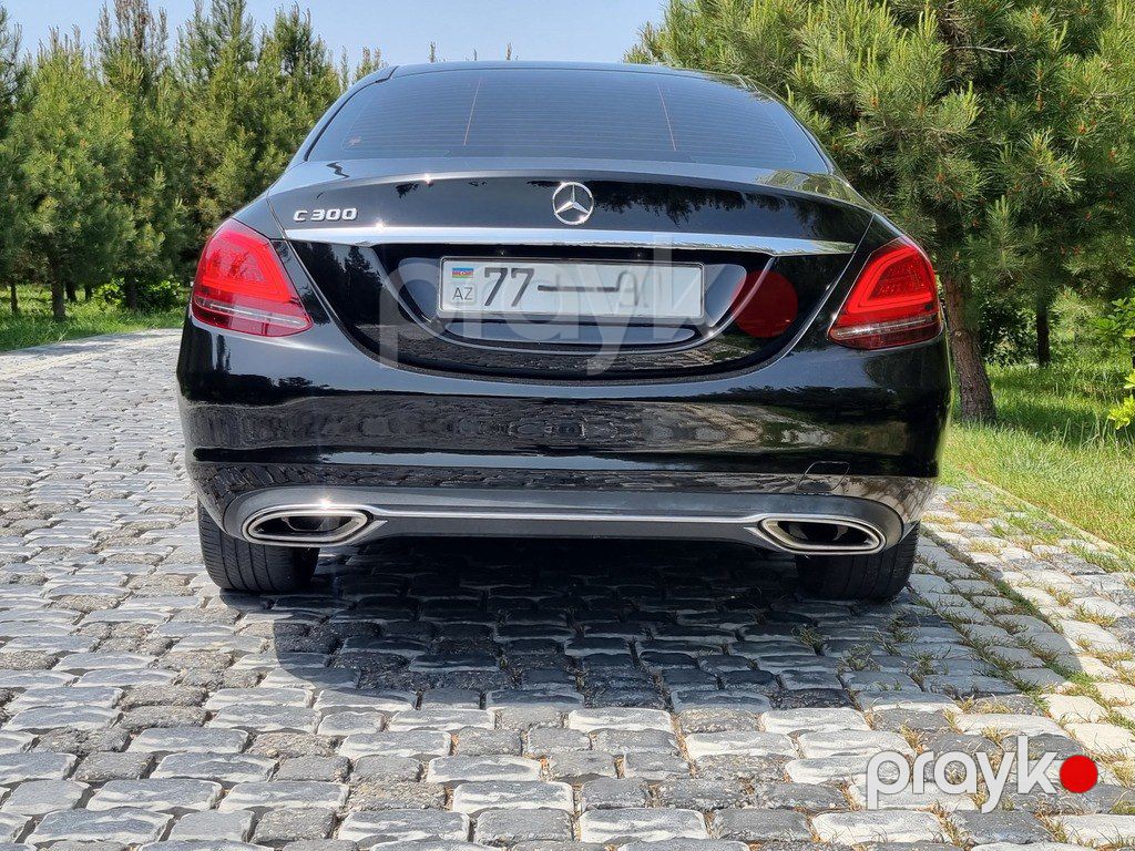 Mercedes C 300, 2.0 L, 2019 il, 154 000 km — Avtomobillər, Bakı (8)