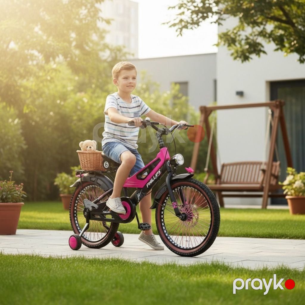 Velosiped KIADK1 20 inch Çəhrayı-Qara — Velosipedlər, Bakı (3)