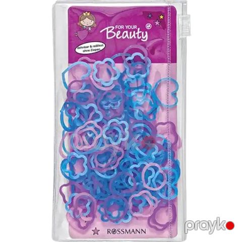 Saç üçün rezin dəsti For Your Beauty, rəngbərəng, 100 əd — Bakı