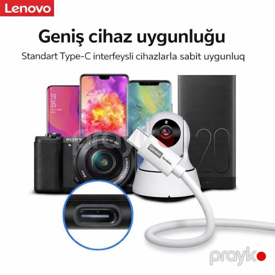 Lenovo Type‑C uzadılmış kabeli — Periferik cihazlar, Bakı (3)