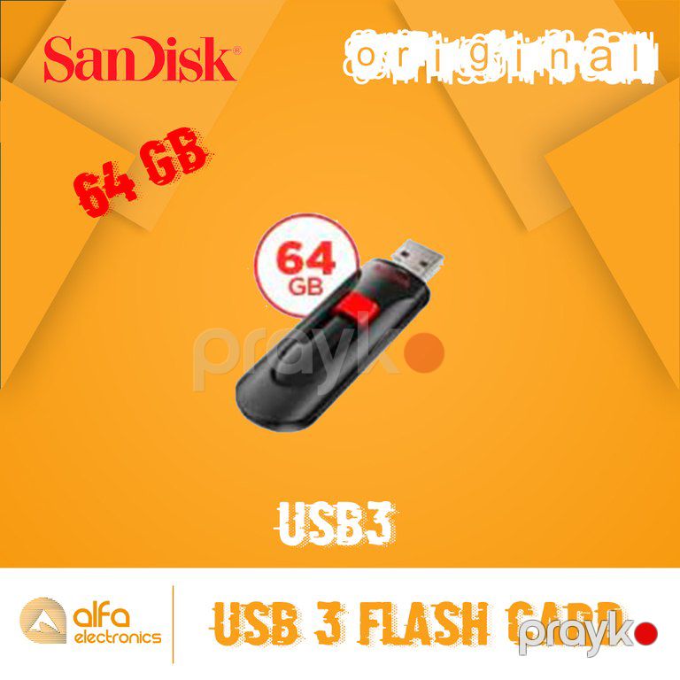 Flaş kart "SanDisk" 64GB USB3 — Periferik cihazlar, Bakı (4)