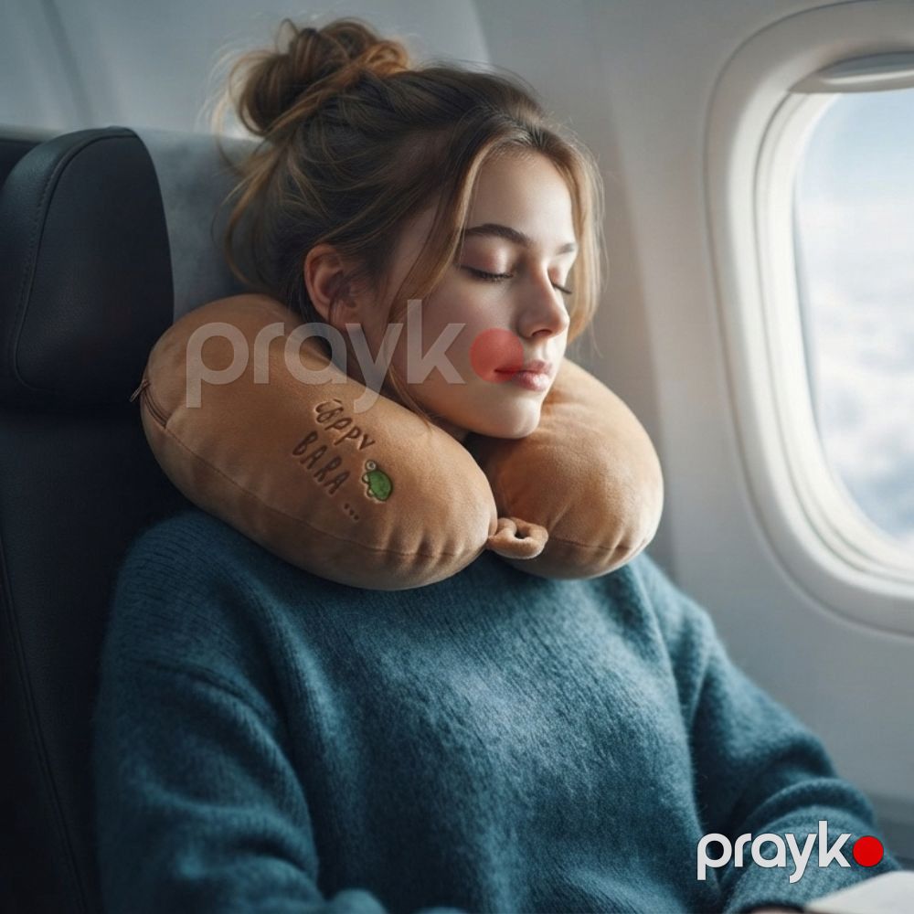 Boyun üçün yastıq, məxmər, qəhvəyi — Mallar, Bakı (2)