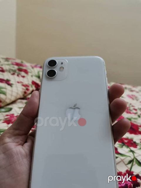 IPhone 11, Ağ, Simsiz şarj — Masazır