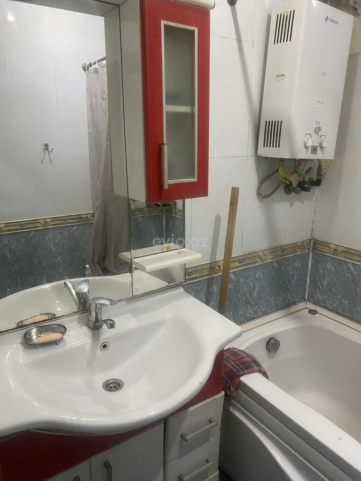 Kirayə 2 otaqlı mənzil Memar Əcəmi metrosu yaxınlığında — Mənzil, Bakı (12)