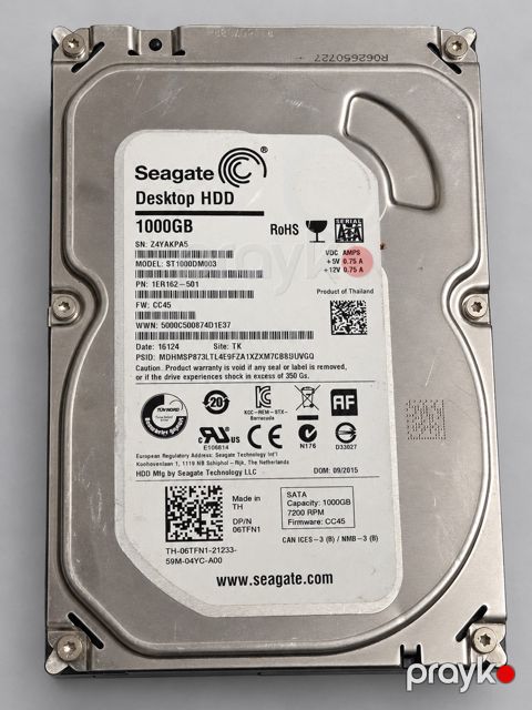 Seagate Desktop HDD – 1TB (Model: ST1000DM003) — Bakı