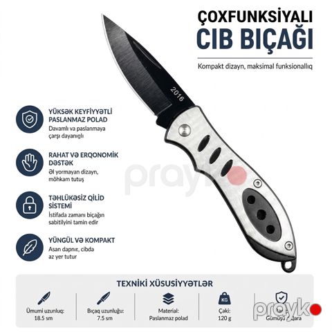 Universal bıçaq polad/metal — Bakı
