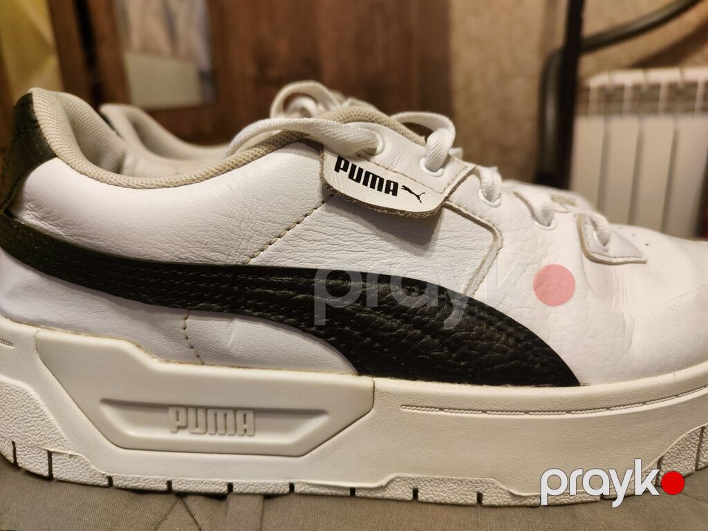 Puma kişi idman ayaqqabısı – ağ/qara 2 Ay geynilib yaz ayları — Krossovkalar, Digah (2)