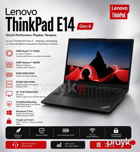 Lenovo ThinkPad E14 Gen 6 — Bakı