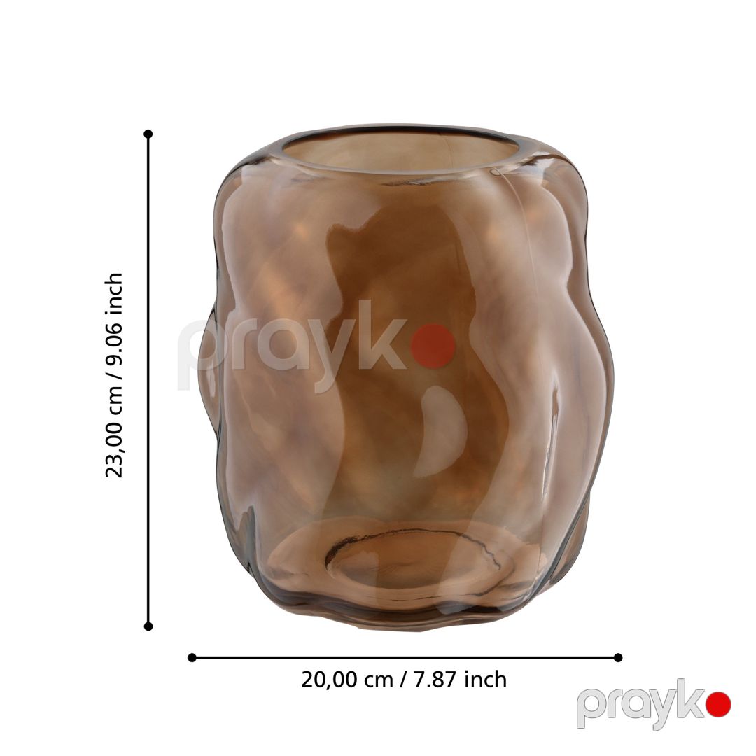 Güldan Eglo Marosava 421238 şüşə, qəhvəyi, 23x20 sm — Mallar, Bakı (2)