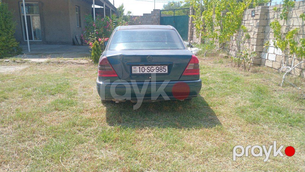 Mercedes C 200, 2.0 L, 1995 il, 430 000 km — Avtomobillər, Bakı (2)