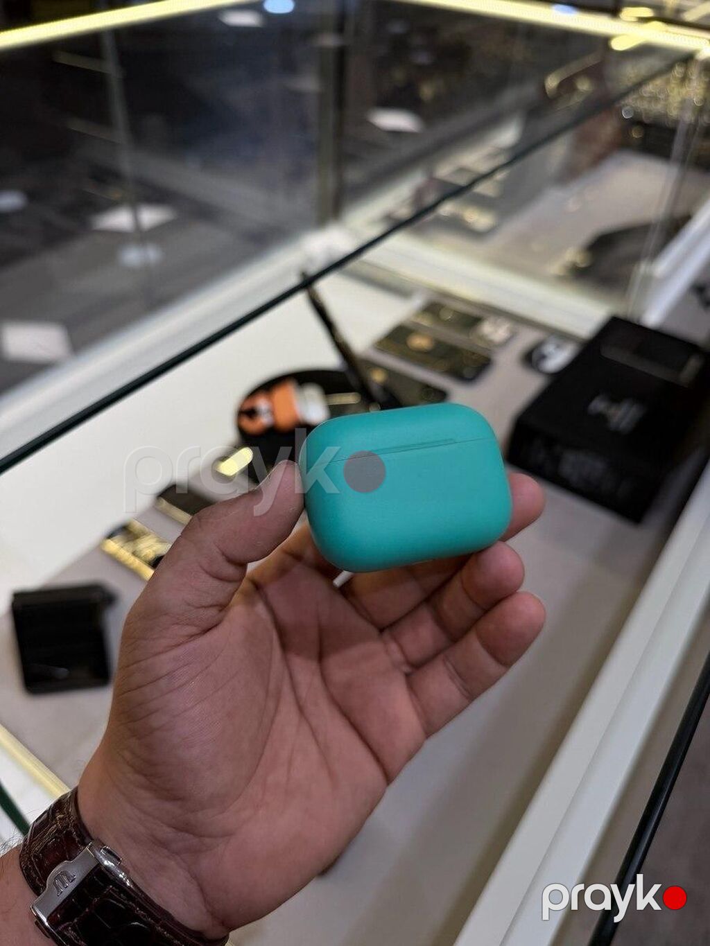 Exclusive Airpod 2 Pro Tiffany Color Exclusive Airpods 2 Pro Tıffany — Qulaqcıqlar, Bakı (5)