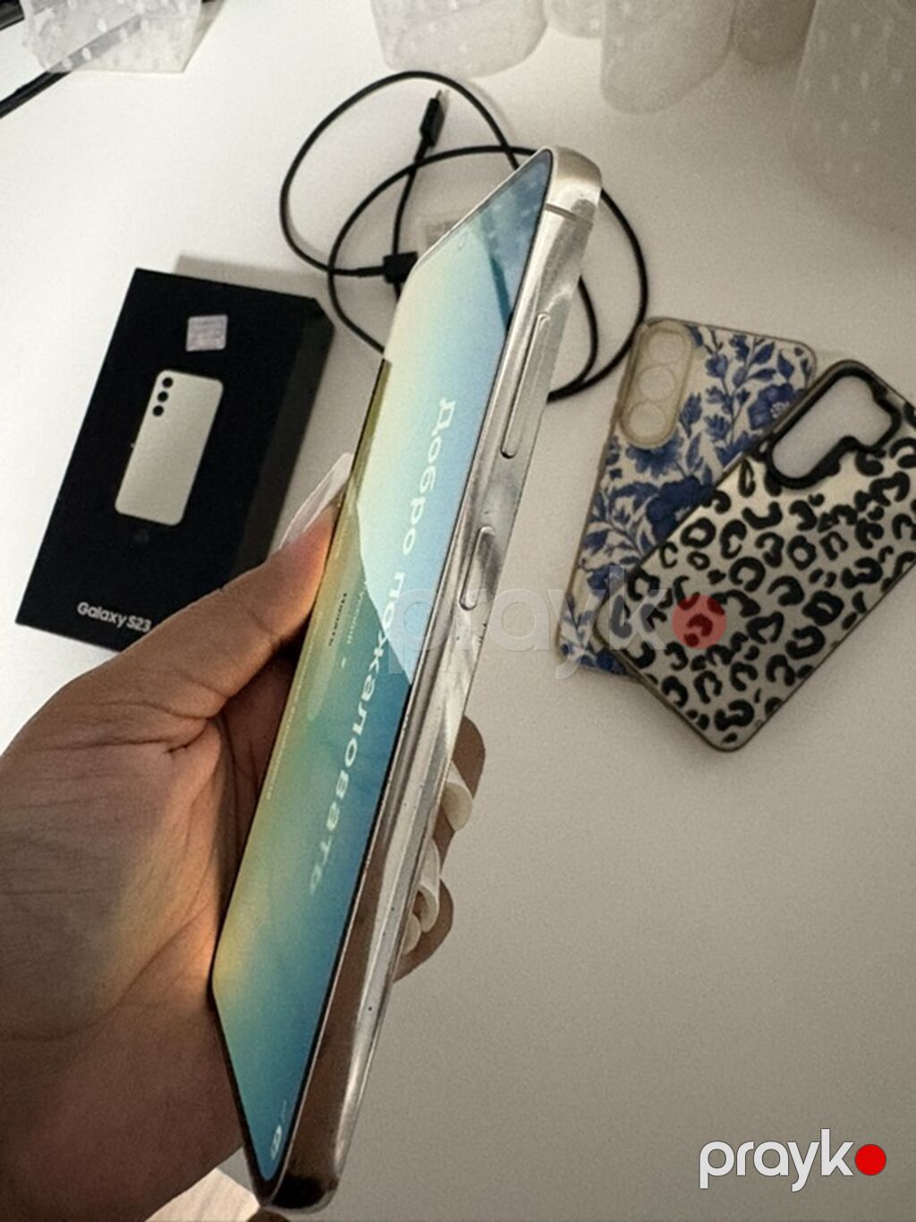 Samsung Galaxy S23, rəng - Ağ, Barmaq izi, İki sim kartlı — Samsung, Bakı (6)