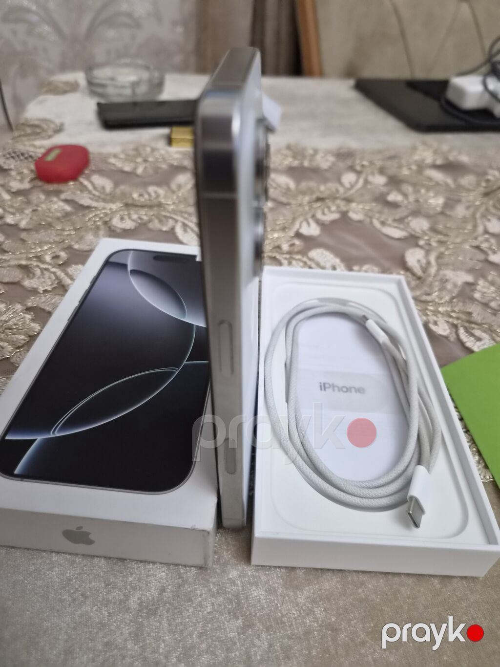 IPhone 16 Pro, 128 GB, Ağ, Zəmanət — Apple iPhone, Gəncə (9)