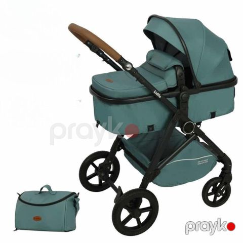 Uşaq arabası Kidilo K08, yaşıl — Bakı