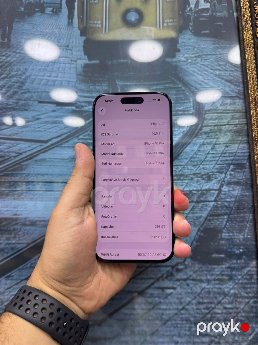 Apple iPhone 16 Pro Black Titanium 256GB/8GB — Smartfonlar, Bakı (2)