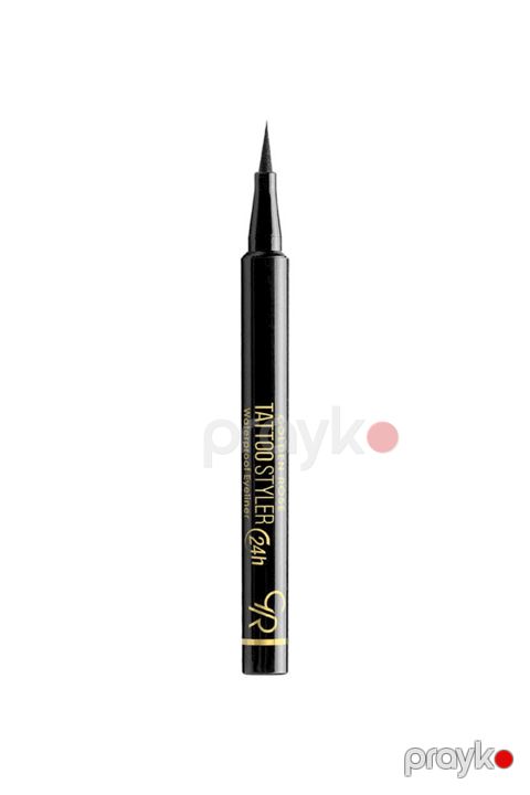 Göz layneri Golden Rose Tattoo Styler Waterproof qara 1.1 ml — Bakı
