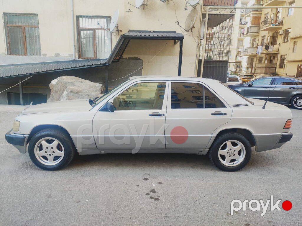 Mercedes 190, 1.8 L, 1991 il, 323 400 km — Avtomobillər, Bakı (5)