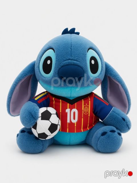 Yumşaq oyuncaq Stitch, peluş, göy, 35 sm — Bakı