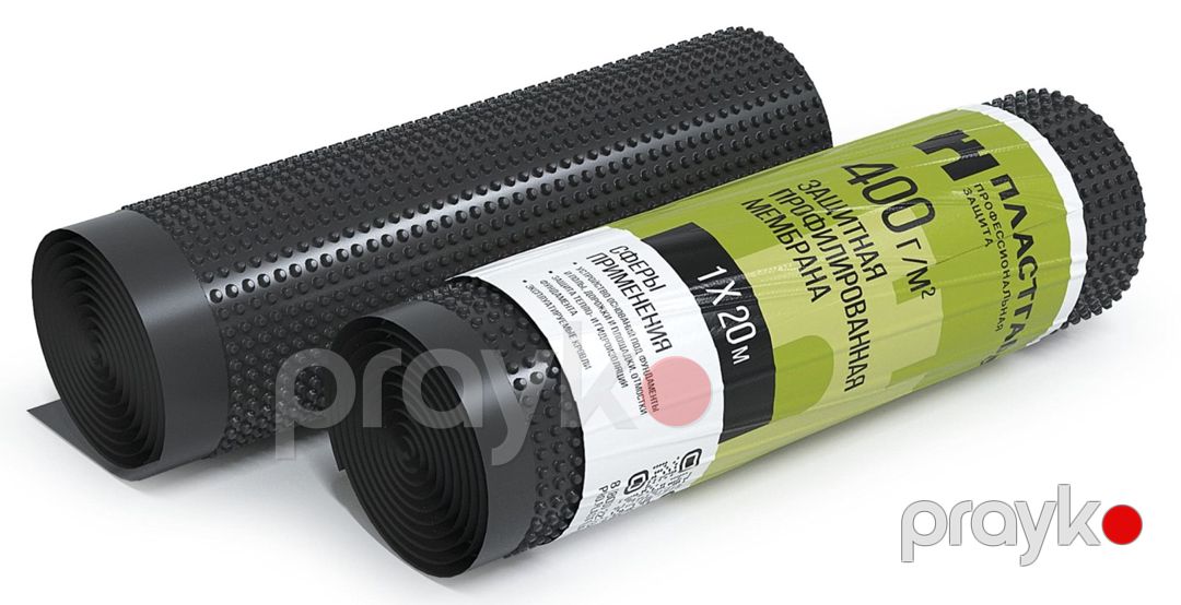 Drenaj membranı "Plastguard 400" — Təmir və inşaat, Bakı (2)