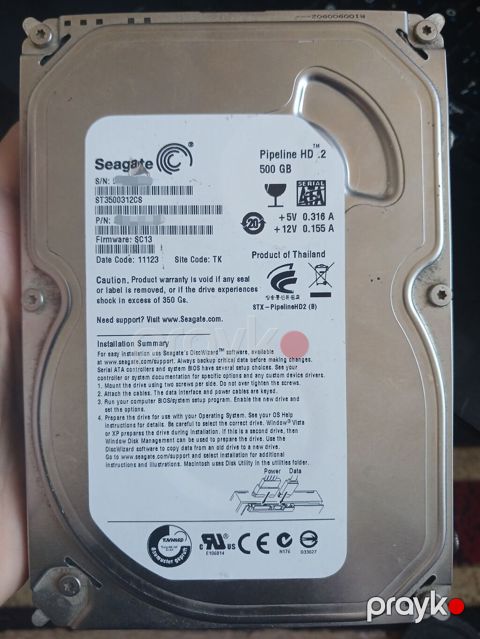 Seagate Pipeline HD.2 3.5" sərt disk - Model: Seagate Pipeline HD.2 — Bakı