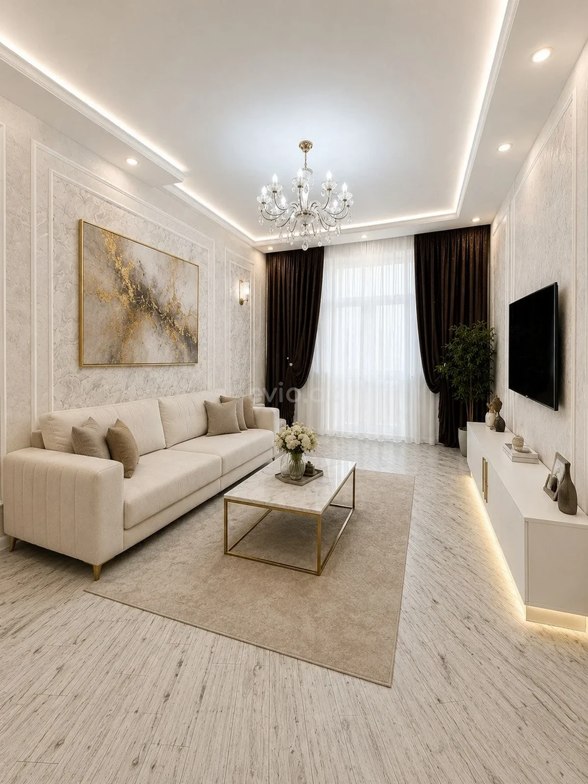 2 otaqlı tam təmirli mənzil satılır 3-cü mikrorayonda — Mənzil, Bakı (2)
