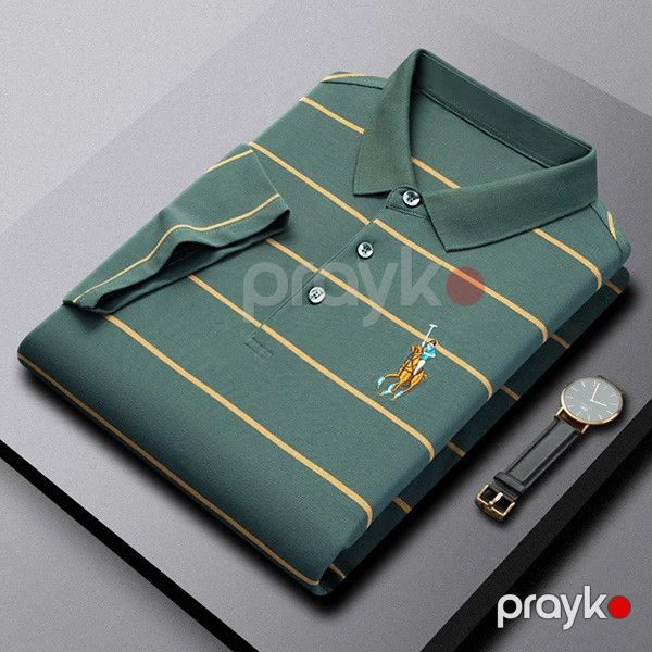 Kişilər üçün polo 58-873, yaşıl, pambıq/neylon, ölçü XXL — Mallar, Bakı (2)