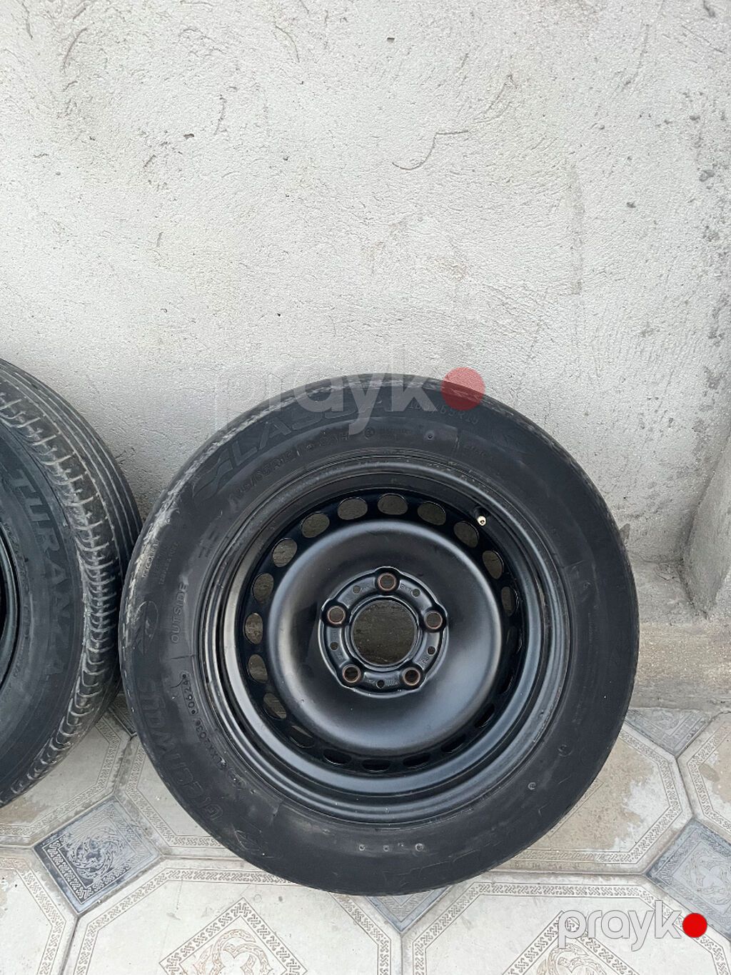 15R dəmir disk təkər dəsti – 5 bolt - Üstən çıxma - 4 ədəd komplekt — Diskləri, Bakı (4)