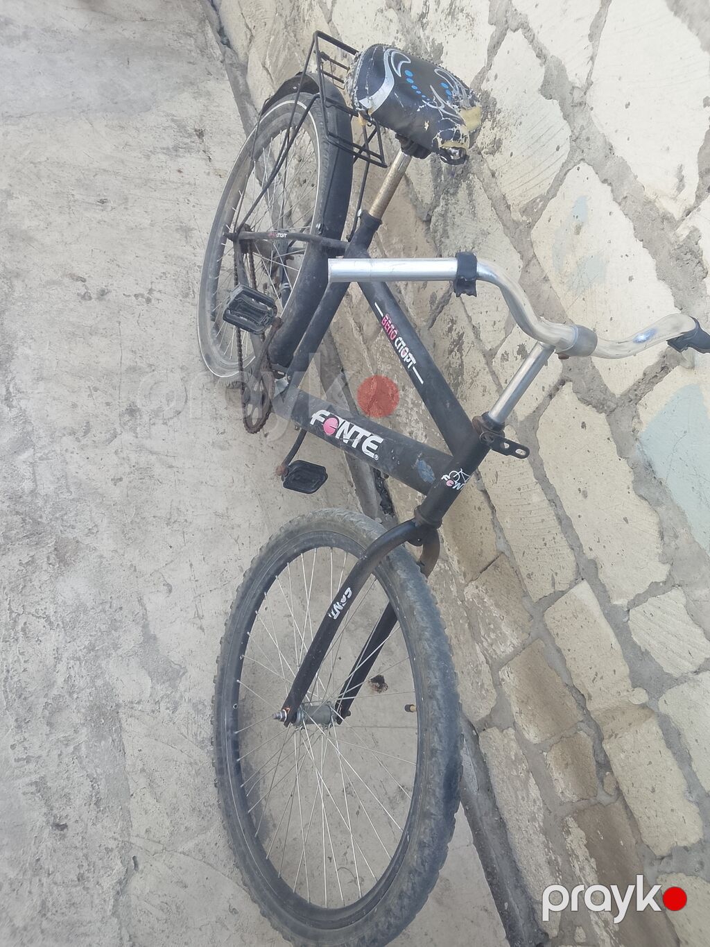 Velosiped – Fonte “Velo Sport” - Rəng: qara - Çərçivə: polad — Yol velosipedləri, Ağstafa (3)