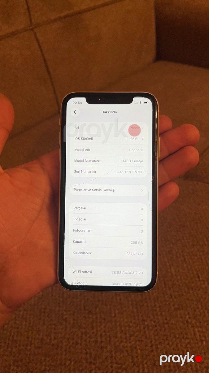 Apple iPhone 11 White 256GB/4GB — Smartfonlar, Bakı (2)