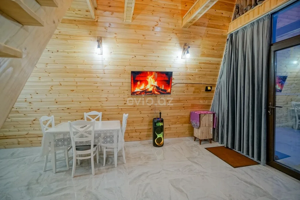 Kirayə 2 otaqlı A-frame Qusarda — Ev, villa, Qusar (9)