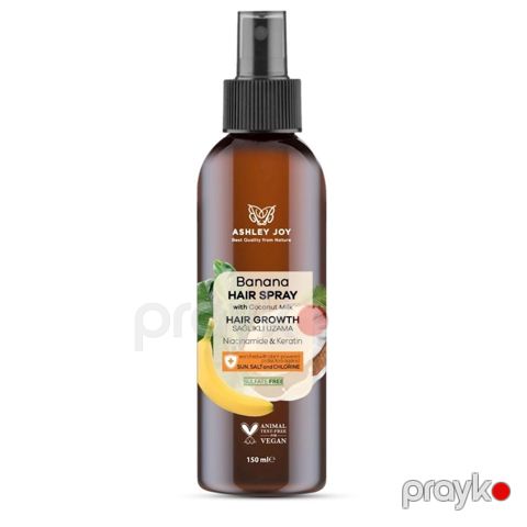 Saçlar üçün qoruyucu sprey Ashley Joy Banana, 150 ml — Bakı